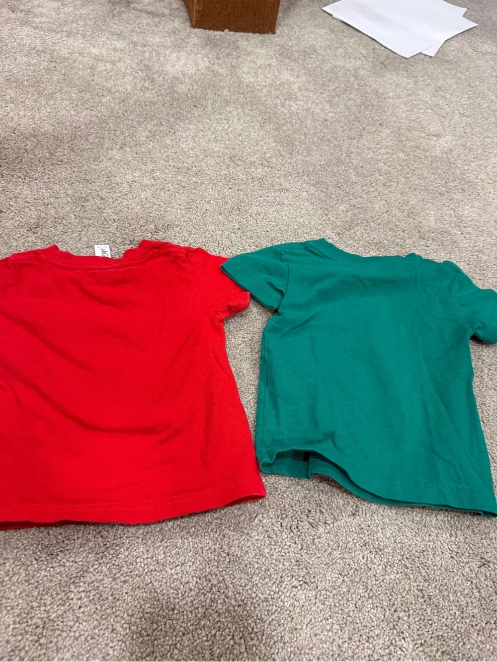 Set of 2 MLB Red Sox T-Shirts- Size 9-12 months